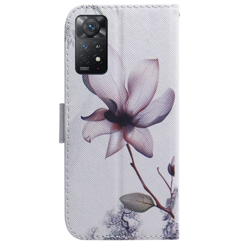 Κάλυμμα Xiaomi Redmi Note 11 Pro / 11 Pro 5G Flower Dusty Pink